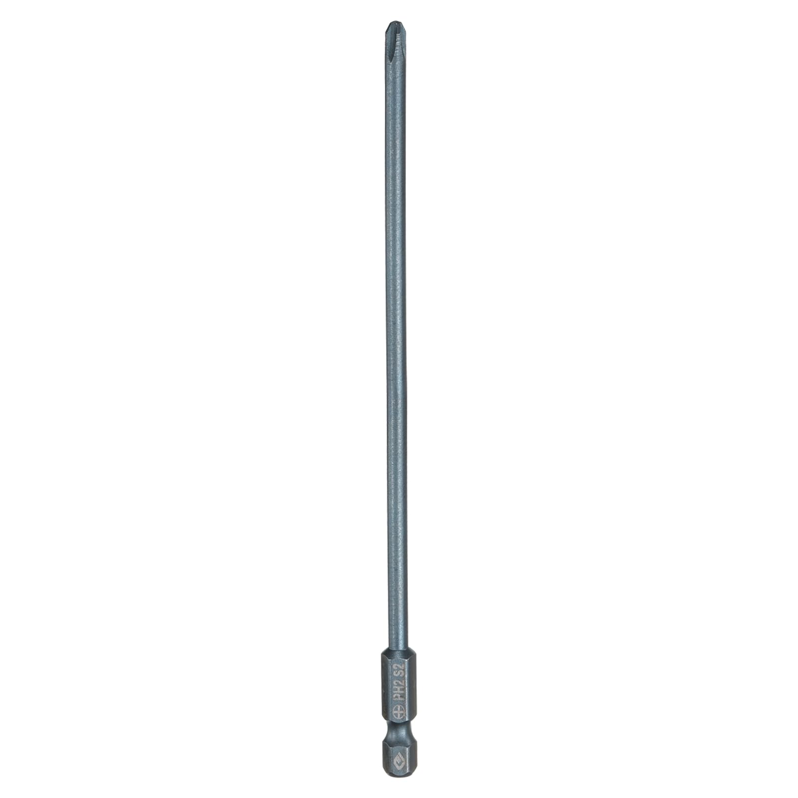 sourcing map #2 Phillips Screwdriver Bit PH2 1/4" Hex Shank 6" (150mm) Long 0.16" Rod Magnetic Cross Head Drill Bits S2 Steel Industrial Screw Driver Bit for Electric Power Tools, Blue
