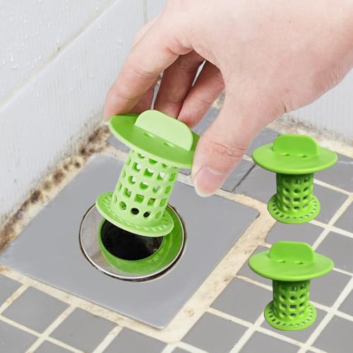 Filtro de drenaje para lavabo, 2 unidades, plástico