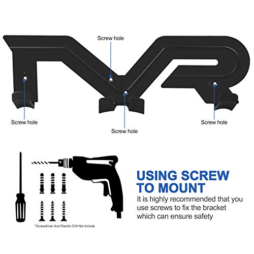 Suporte de parede Esimen VR para Oculus Quest 2, Quest, Rift-S, HP Reverb G2, HTC Vive ProHeadset e