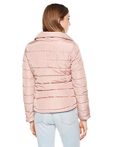 Royal Matrix Women's Hooded Puffer Jacket Short Winter Puffer Coat Full Zip Warm Thickened Coat (Pink, 10) - Thumbnail 3
