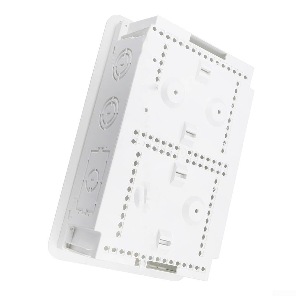 Caja multimedia de TV en la pared de 9 pulgadas para dispositivos de transmisión | Toma de TV empotrada y caja de red para Fire TV, para Samsung One Connect | Almacenamiento de gestión de cables