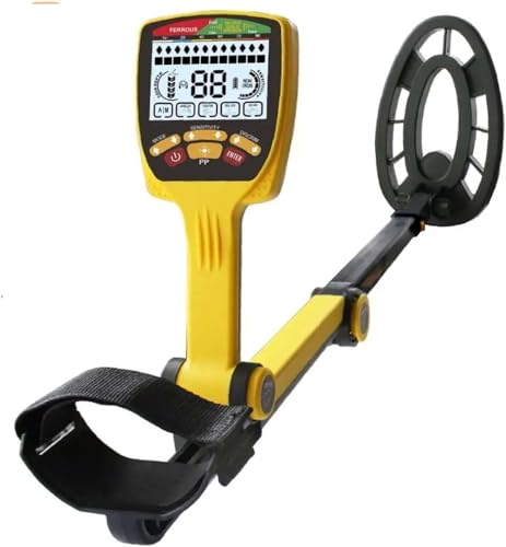 Detector de metales profundo para prospección de oro, impermeable, plegable, herramienta de búsqueda subterránea de largo alcance