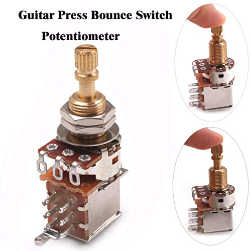 freneci 250K / 500K Mélangent La Balance Des Micros Potentiomètre Interrupteur de Contrôle Du Volume de La Guitare… - Les Beatles, Paul McCartney, John Lennon, RIngo Starr, George Harrison freneci 250K / 500K Mélangent La Balance Des Micros Potentiomètre Interrupteur de Contrôle Du Volume de La Guitare… – Image 4