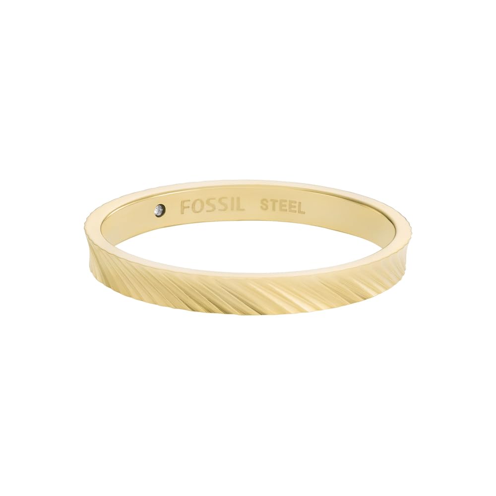 Fossil Damen-Edelstahlband Ringe