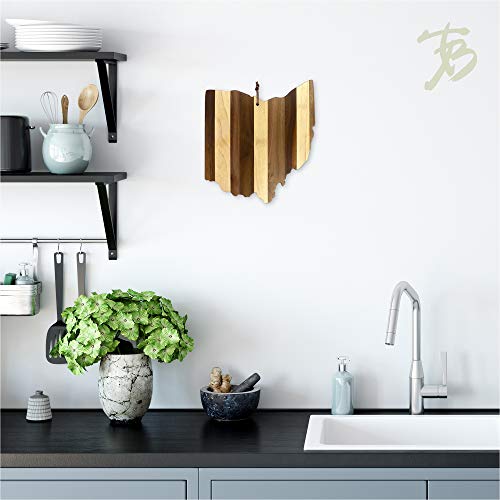 Totally-Bamboo-Rock-Branch-Series-Shiplap-Ohio-State-Shaped-Wood-Serving-and-Cutting-Board-Great-for-Wall-Art-13-x-11-12-x-58 Totally Bamboo Rock Branch Series Shiplap Ohio State Shaped Wood Serving and Cutting Board Great for Wall Art 13 x 11 12 x 58