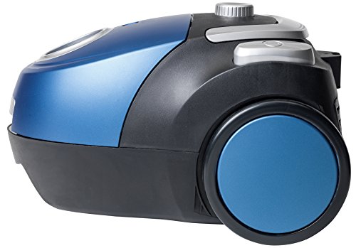 Bestron Trendy stofzuiger met 1,1 l zak, actieradius: 7,5 m, 750 Watt, blauw/zilver - Image 6