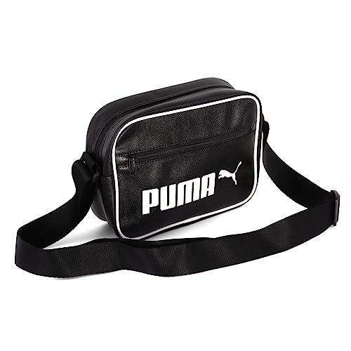PUMA Unisex - Campus Reporter Mini Borsa a tracolla per adulti, Nero , taglia unica