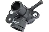 URO Parts 06J121132G Coolant Flange, Black