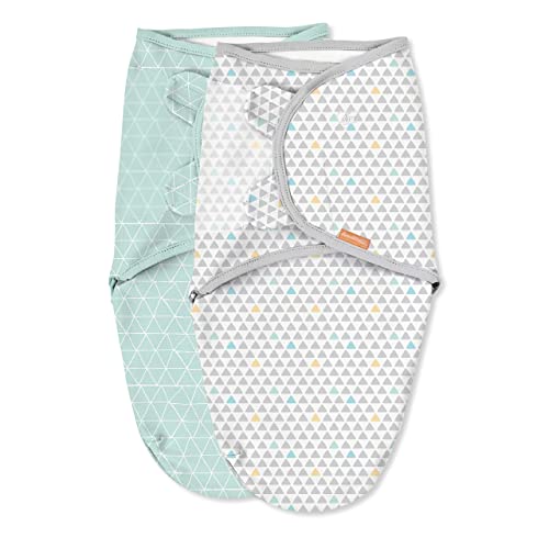 Image of SwaddleMe Original Swaddle – Size Large, 3-6 Months, 2-Pack (Peaks & Points)