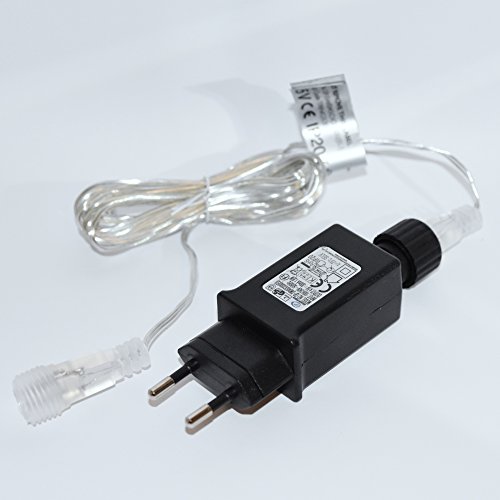 Lights4fun Transformateur Intérieur 4,5V pour Boules aux Guirlandes Lumineuses