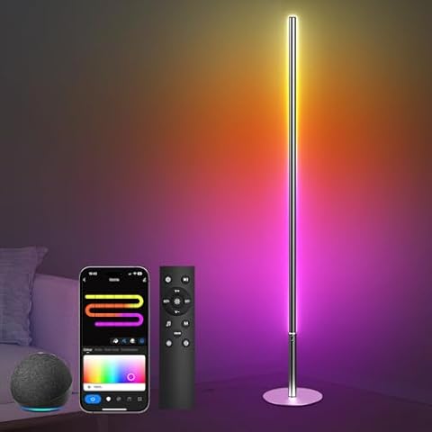 Hzitcigm Lampadaire LED RGBCW Cover