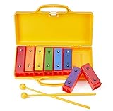 Silverstar Professional Glockenspiel 8note Xylophone for kids musical instrument percussion...