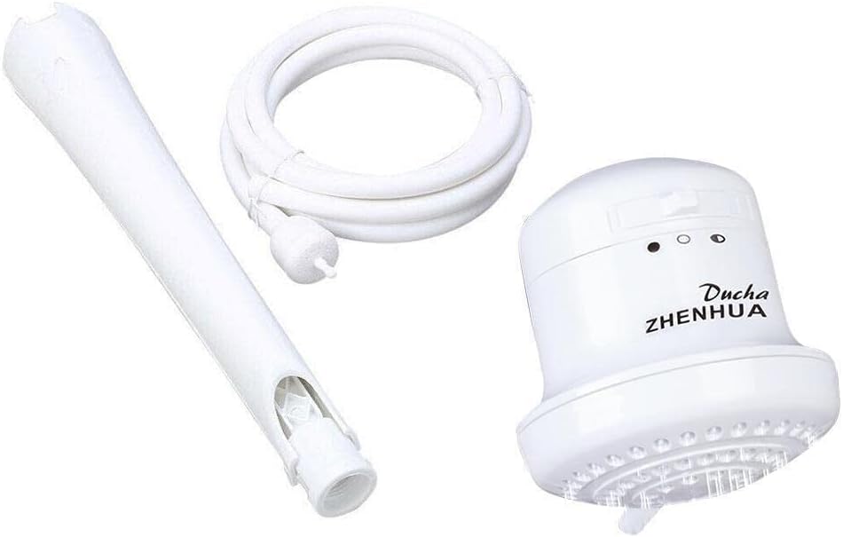 SHAPERME 5400w 110v/220v Electric Shower Instant Water Bathroom Hose 2m Adjustable Temperature Heater Heater H with Shower E9a3 Bath