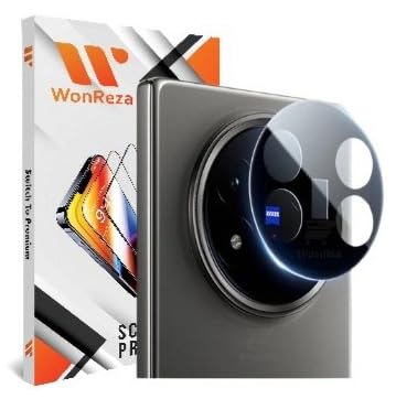 Image of Pack 1- Back Camera Lens Protector for Vivo X Fold 5 5G [3D Premium] Camera Glass Protector (Black)