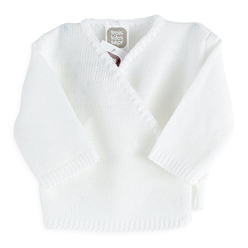 Trois Kilos Sept Brassière Bébé en Tricot Blanc Cover
