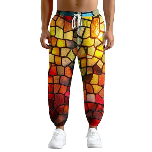 Pantalon ample hommes avec cordon pour éliminer l'inconfort