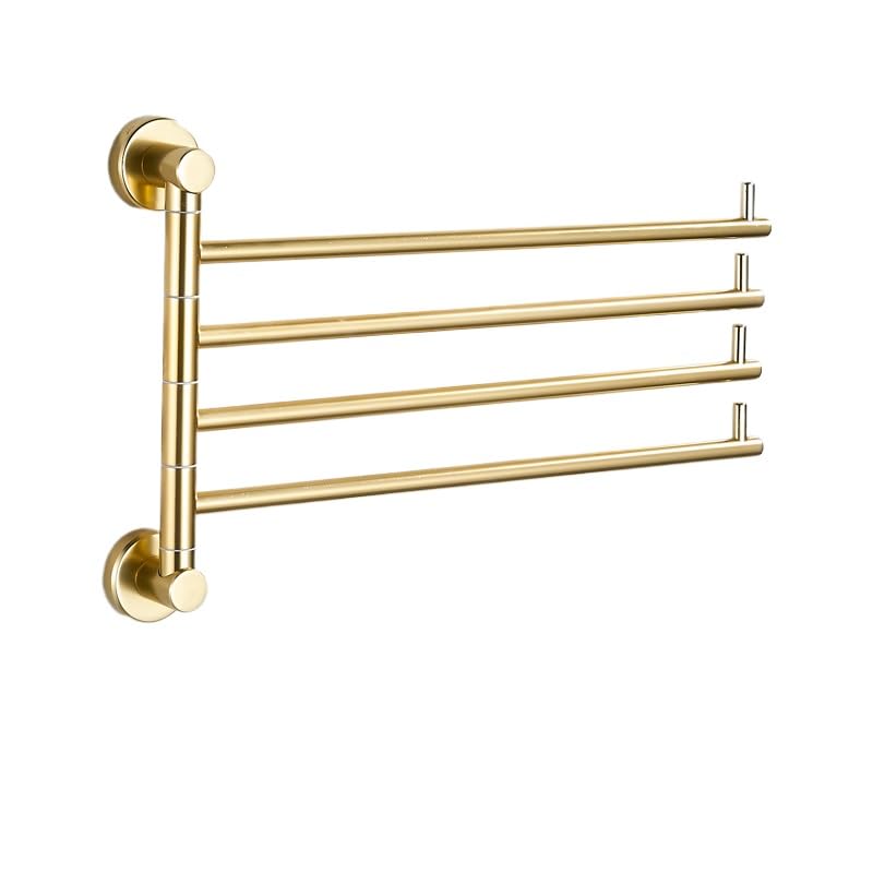 Porte-serviettes rotatif pour petite salle de bain sans percer