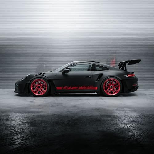 Porsche 911 GT3 RS Modelo Die cast 1/43 miniatura 4