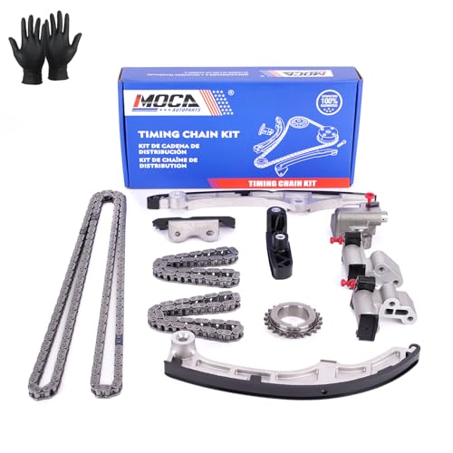 MOCA Timing Chain Kit Compatible with 08-09 for Mercury Sable 3.5L, 07-09 for Lincoln MKZ 3.5L, 08-09 for Mazda CX-9 3.7L, 08-10 for Ford Taurus 3.5L (24-Valve), Duratec Engine