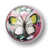 Mega Bounce – Papillon de Deluxebase Une grande balle rebondissante avec une figurine animale à l'intérieur, un excellent jouet pour les enfants