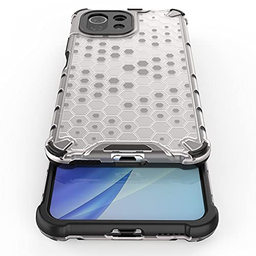 Image of Glasgow | for Mi 11 Lite Stylish Look Pattern Back Case Cover for Mi 11 Lite - Transparent