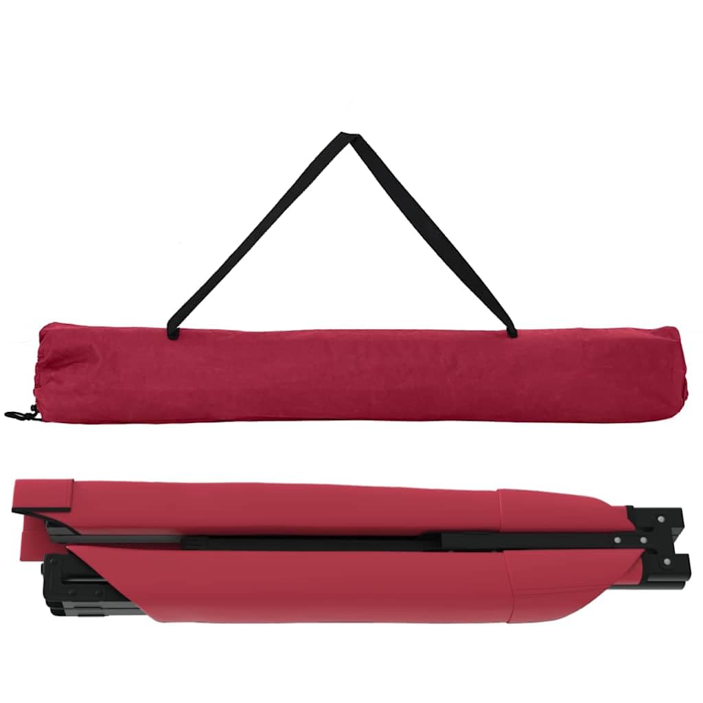 INLIFE Klapp Schlafbett fürs Camping Rot Ox Stoff,Sportartikel,Outdoor-Aktivitäten,Camping & Wandern,Camping-Möbel,Feldbetten,Rot,8.8 KG,42003188