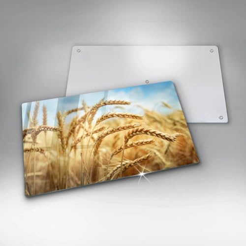 Planche à Découper Induction anti-rayures Wallfluent 52x30cm protège plaque cuisson - 6