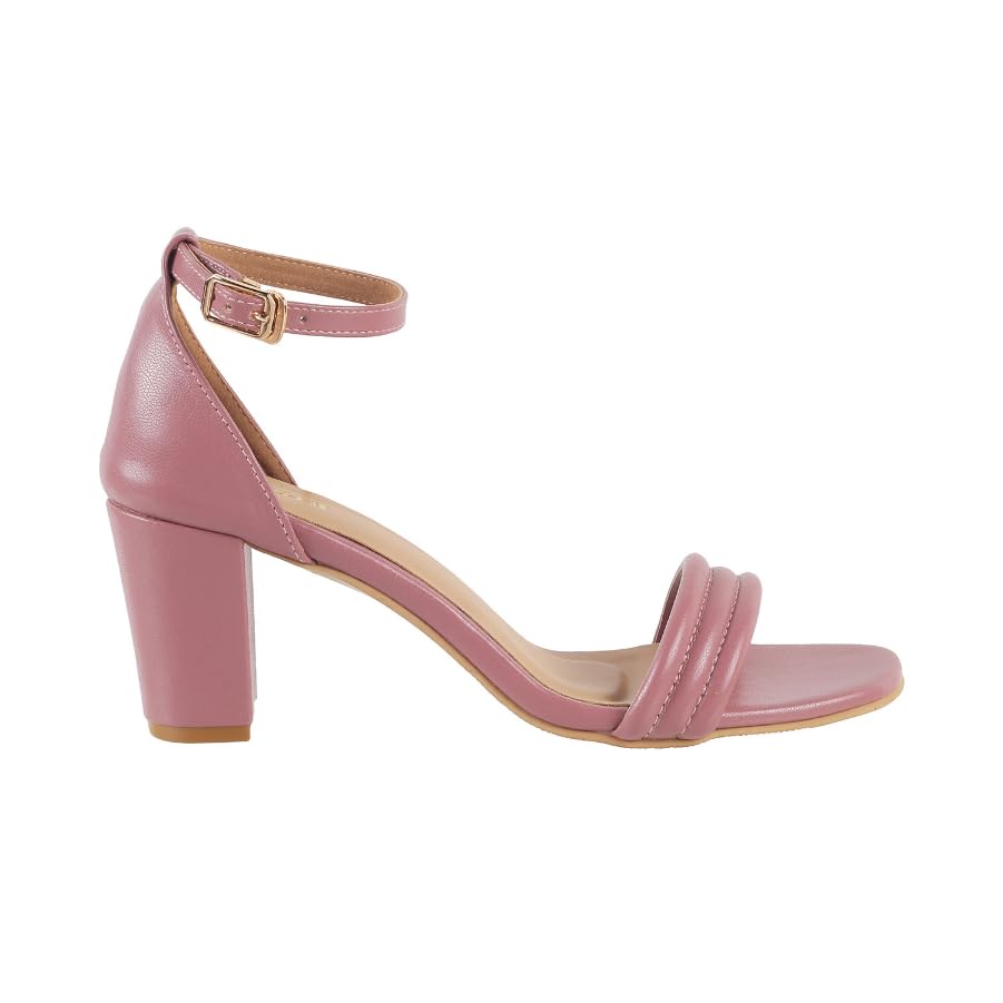 Image of Mochi Women Fashion Block Heel Sandal