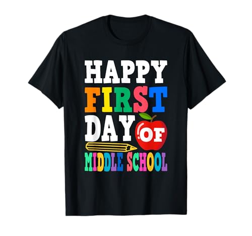 First Day Of School Outfits For Girls Middle School T-Shirt