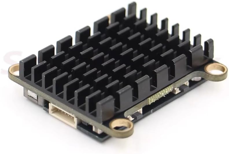 Side view of SPARKHOBBY 5.8G 2.0W VTX showing the heatsink fins.