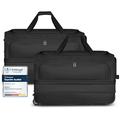 Duffle Essentials Wheeled Duffle Set L Exp REDOLZ valises souples noir