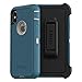 OtterBox DEFENDER SERIES SCREENLESS EDITION Case for iPhone Xs & iPhone X - Retail Packaging - BIG SUR (PALE BEIGE/CORSAIR)