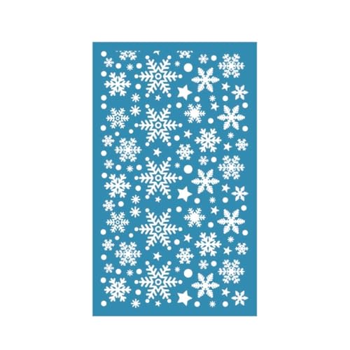 MANGOUSONG Screen Printing Kit,9x15cm Silk Screen Printing Reusable Silkscreen Stencils for T-Shirts Bag Decor Style 10