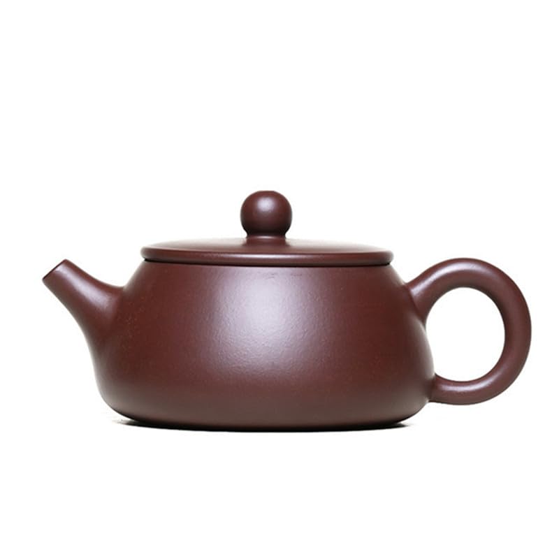 Czajniczek Kung Fu do robienia herbaty Chiński fioletowy gliniany zestaw do herbaty ręcznie wykonany filtr czajnik domowy luźna herbata liściasta stroma wielofunkcyjny ceramiczny czajniczek 170 ml