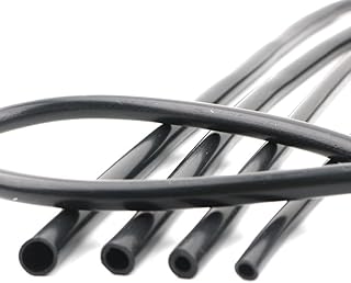 GatherTOOL 1M/pc Black Silicone Tube 3~38mm Rubber Hose Flexible Soft Pipe for Aquarium Air Pump (Color : 25 x 31mm)