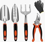 👍Guantes de jardinería: base de punto ligera y transpirable para un ajuste cómodo. Guantes de jardinería flexibles para mantener tus manos frescas y secas. Punta de los dedos gruesa para proteger tu mano y uñas. Puños largos y flexibles para mantener la suciedad y los desechos fuera.
