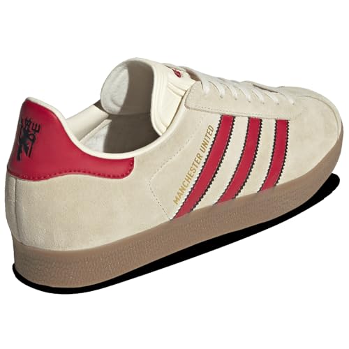 Adidas Gazelle Manchester United - Men's (JS3040, Cream/Core Black)3