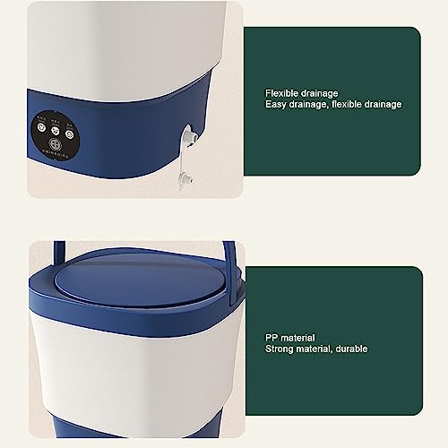 Mini laveuse portable 9L déshydrateur chaussettes petits vêtements 3 modes