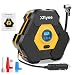 Xflyee Portable Air Compressor Pump, Auto Digital Tire Inflator, 12V 150 PSI Tire Pump with LED Light for Cars/Motorcycle/Bicycle Tires and Other Inflatables