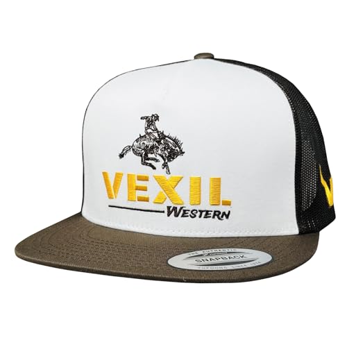 Image of Vexil American Rancher Adjustable Snapback Western Lifestyle Rodeo Southwest Inspired Meshback Hat