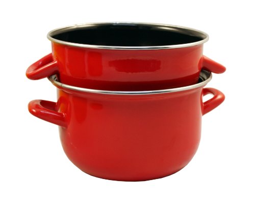 Baumalu 312872 - Cacerola para mejillones (24 cm) Color Rojo