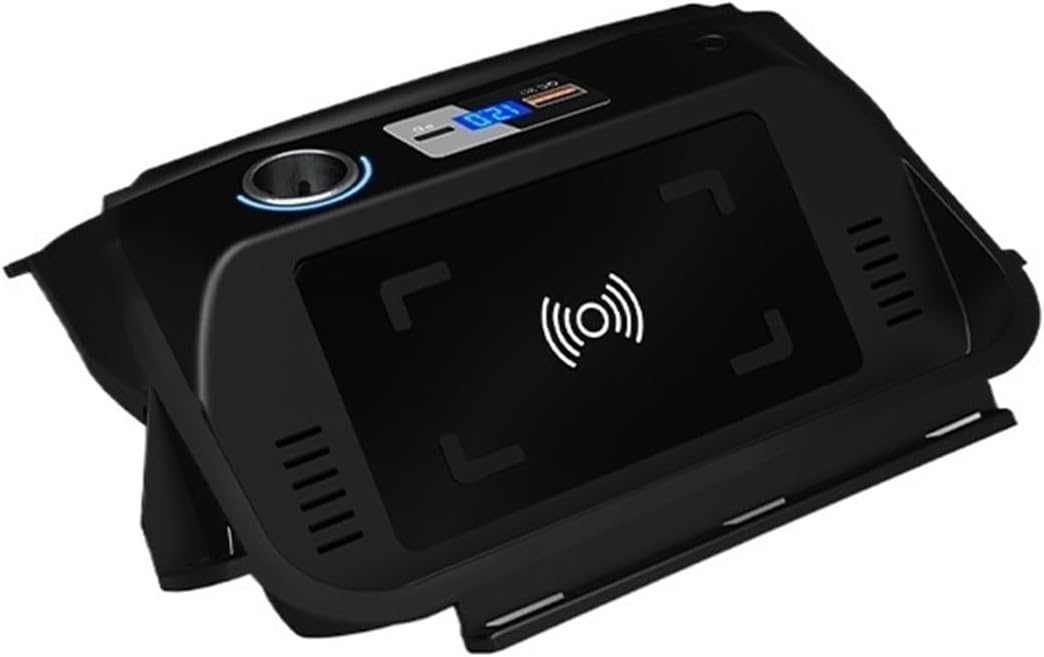 Compatible for 2019-2023 Toyota Corolla Ralink Specific 15W QI Wireless Car Charger Fast Charging OEM Fit Accessories(15W 3 Coils)