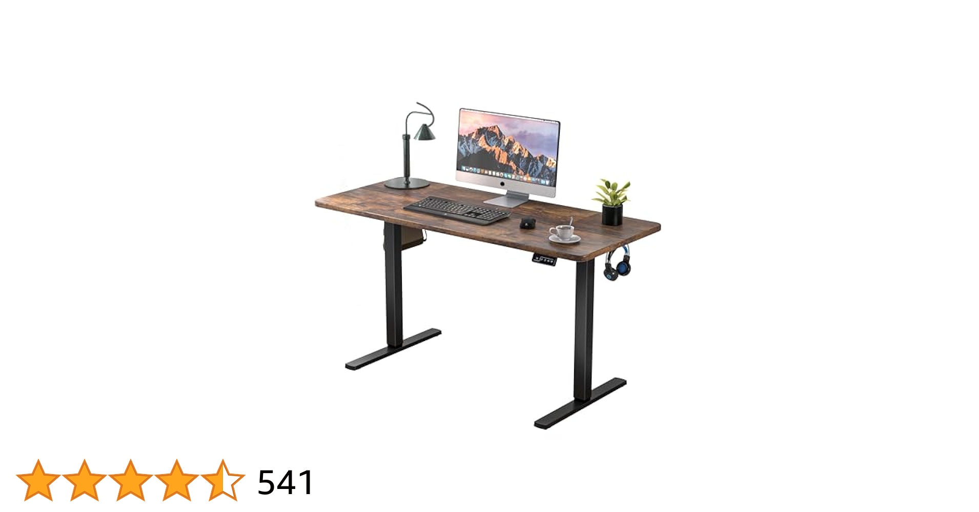 Amazon | ERGOMAKER昇降デスク 110*60CM電動昇降デスク 高さ調節