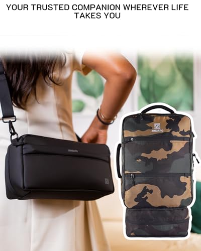 Image of Zingaro Combo Large 40l Travel Lapotp Bag For Men Women Laptop Backpack For Men Women Tech Organizer Pouch