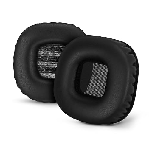 Repuesto de almohadillas para auriculares Marshall MID-ANC, cuero PU, espuma de memoria para mayor comodidad, actualizadas, duraderas y de larga duración por Brainwavz miniatura 1