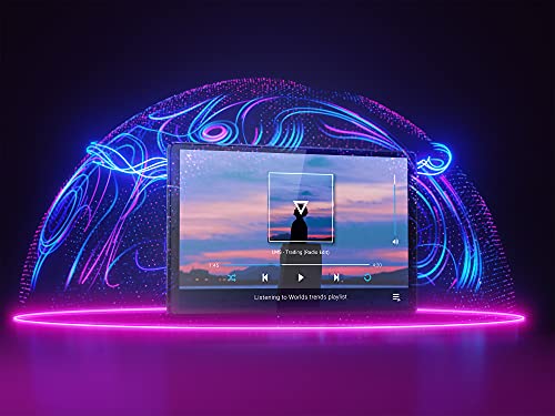 Image of Lenovo Tab K10 FHD (10.3 inch (26.16 cm), 3GB, 32GB, Wi-Fi+LTE, Calling), Abyss Blue + Tukzer 4G LTE Wireless Dongle