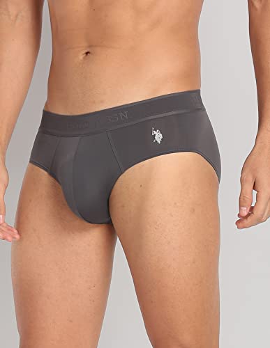 Image of U.S. Polo ASSN. Men's AB001 Microfiber Brief with Quick Dry Feature - Pack of 1