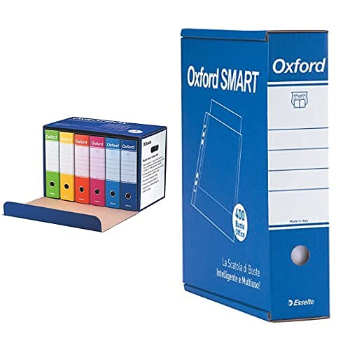 Esselte Oxford Box + 400 Buste Oxford Smart OFFICE Lucida