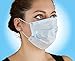 100 Pack Disposable Medical Sanitary FDA Surgical Face Masks with Elastic Earloops - Hypoallergenic Thick 3-Ply Cotton Filter for Pollen, Allergies, Cold, Dust, Dentists and Doctors.