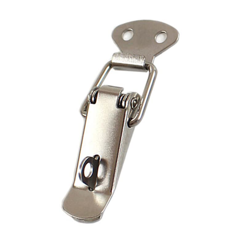 3 PCS L106 Hebilla De Boca De Pato Caja De Herramientas Hebilla De Bloqueo De Hierro Cerrojo De Resorte De Boca Plana Resistente Para Piezas De Hardware De Maleta Confiable Y Duradero